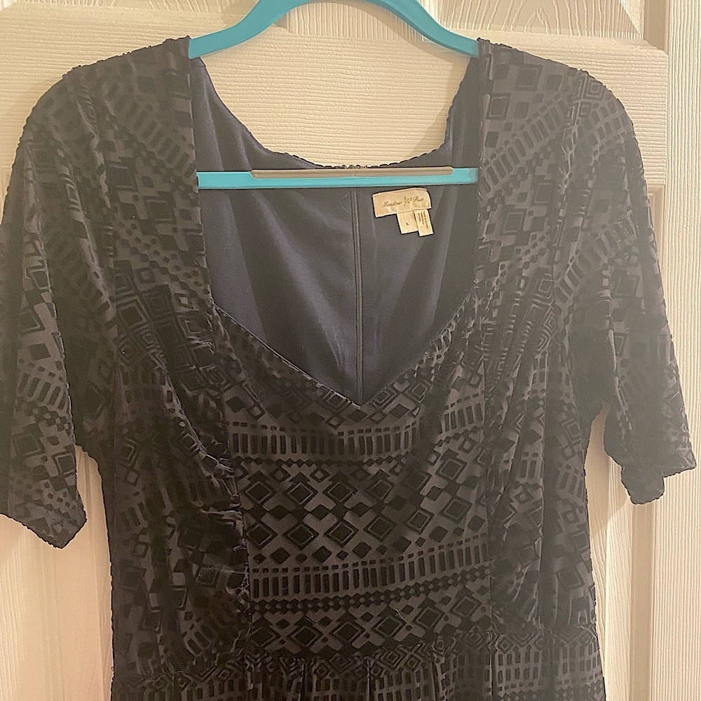 Dark navy blue women’s dress